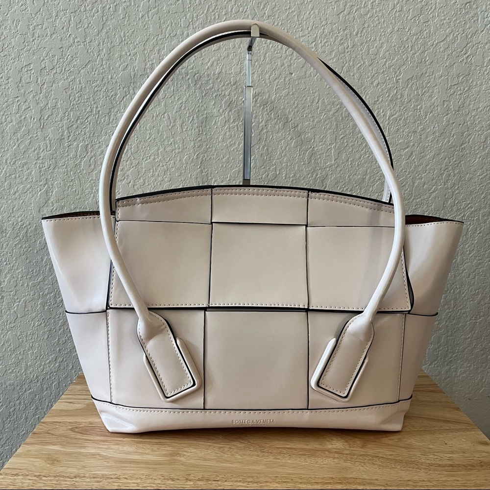 Woven Leather Shoulder Bag